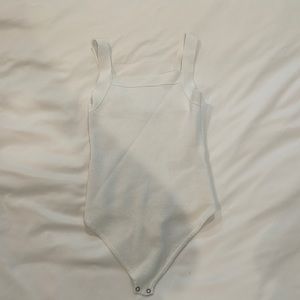 Abercrombie & Fitch white body suit